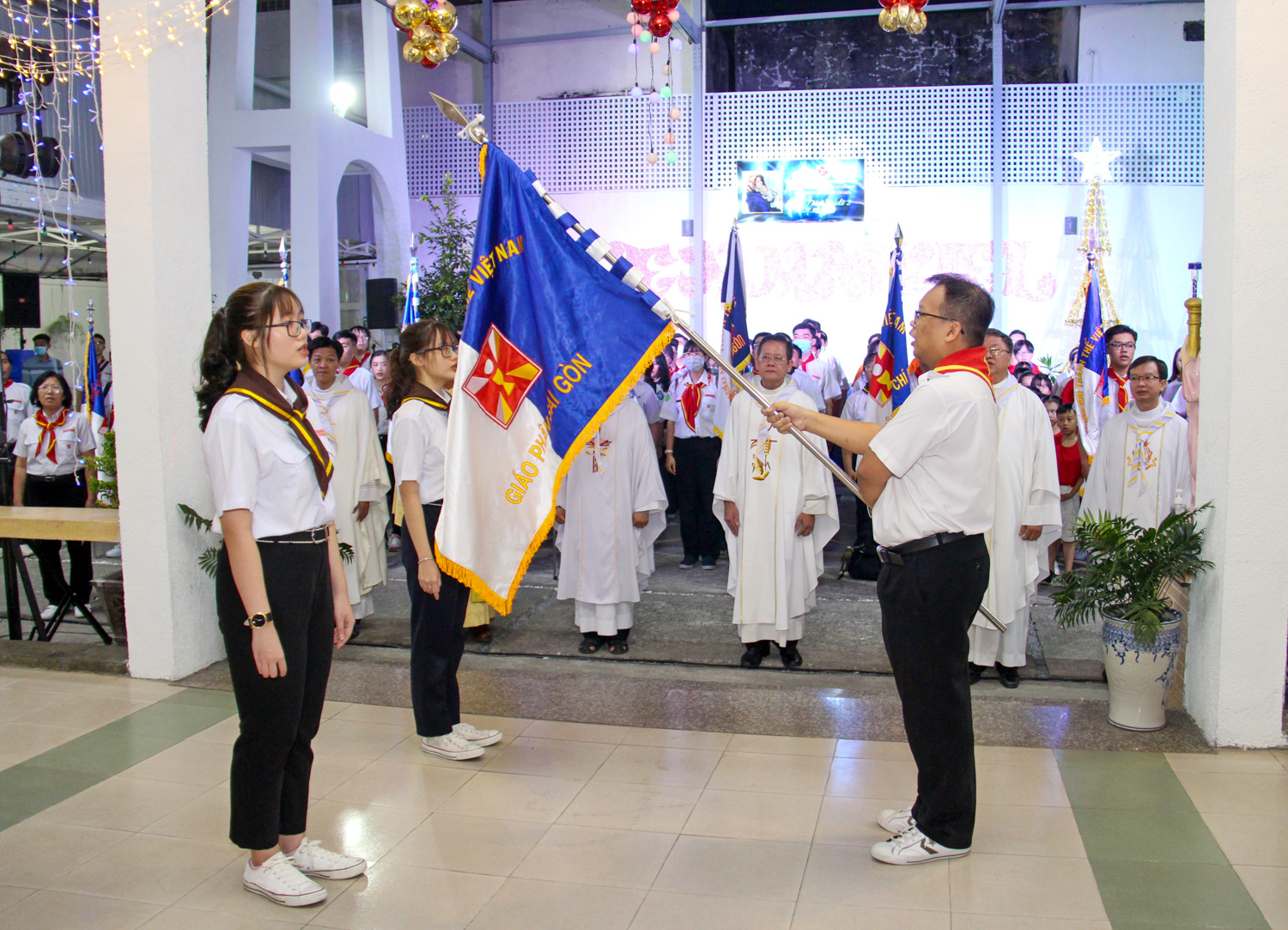 Thiếu nhi Giáo hạt Tân Định: Hiệp đoàn Maria Mẹ Thiên Chúa mừng bổn mạng 2020