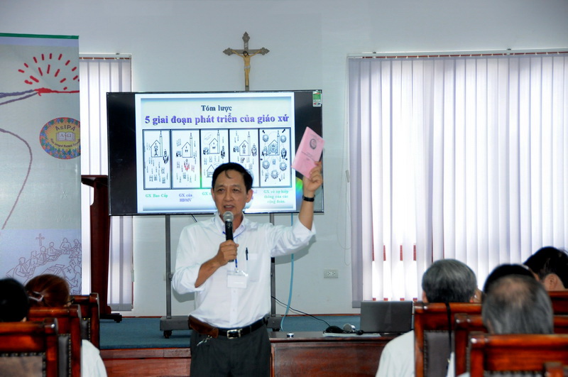 Khóa Huấn luyện Cộng đoàn Giáo hội Cơ bản 2019, tuần 2, tại Văn phòng Hội Đồng Giám Mục Việt Nam