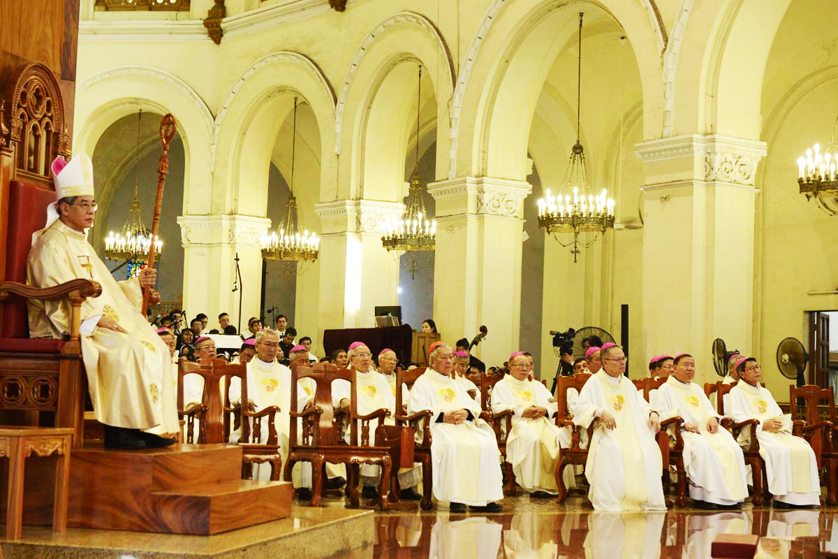 Thánh lễ khởi đầu sứ vụ Tổng Giám mục Sài Gòn của Đức cha Giuse Nguyễn Năng