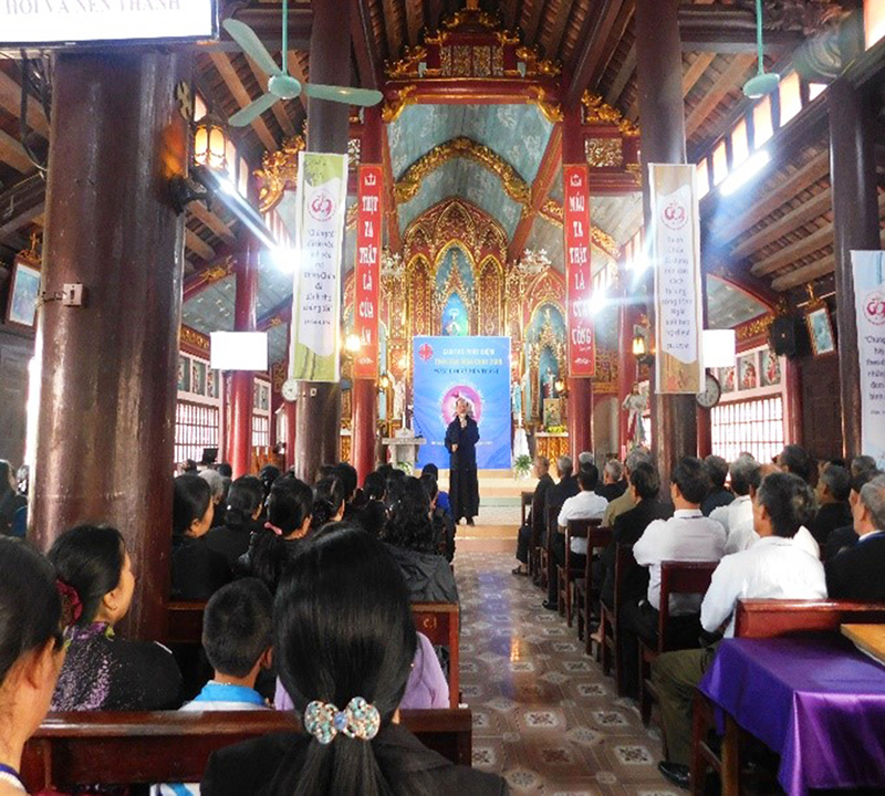 Caritas Phát Diệm: Tĩnh tâm mùa Chay 2019
