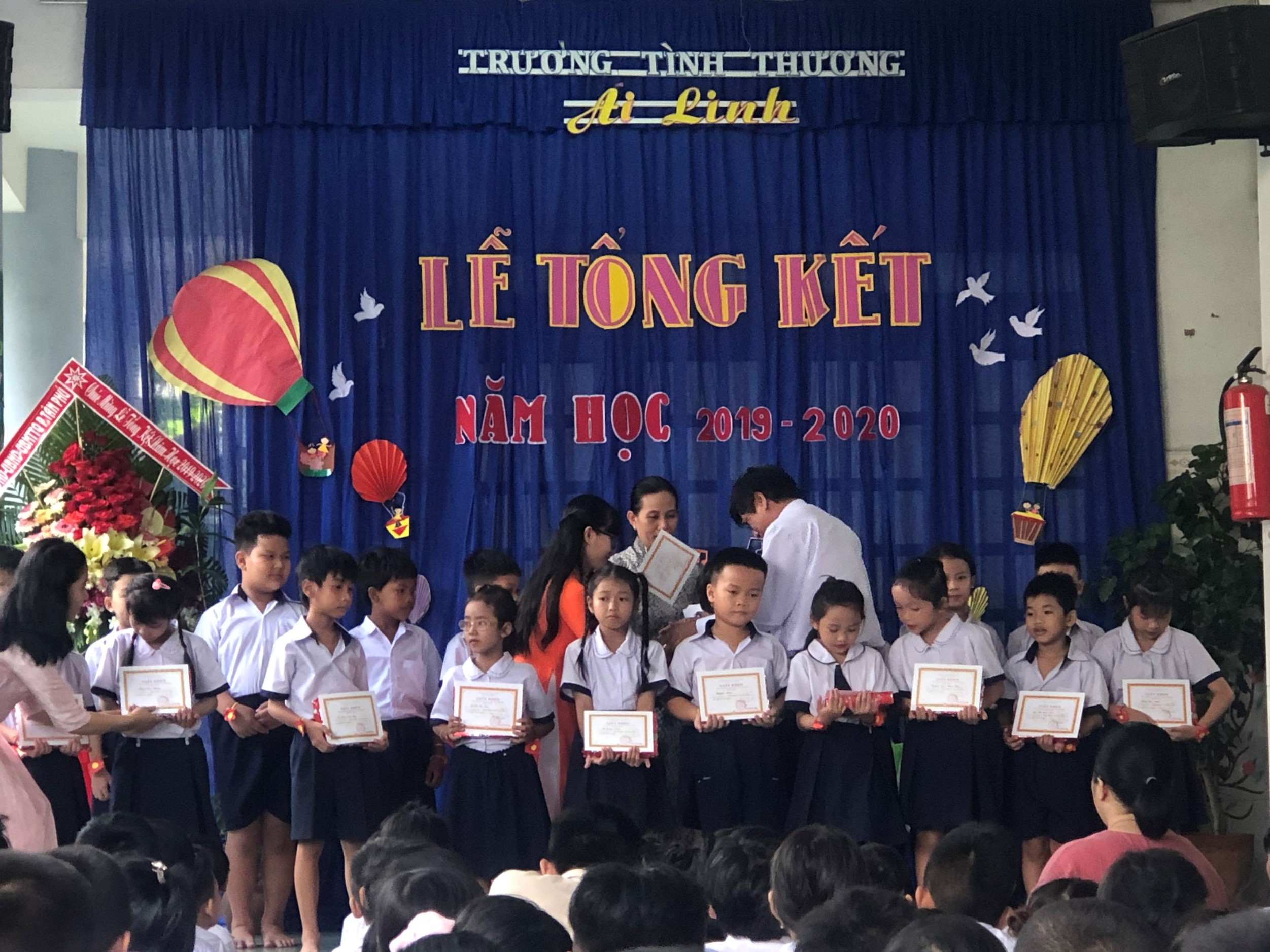 Trường tình thương Ái Linh tổng kết năm học 2019-2020