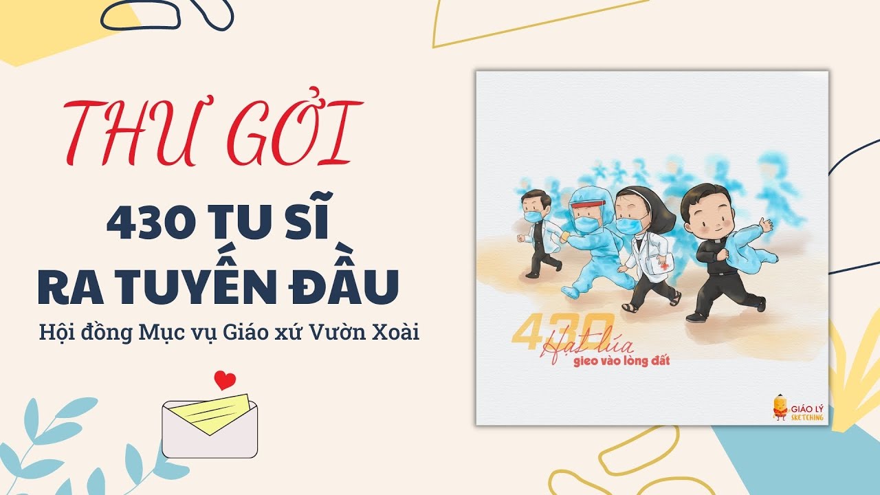 Hội đồng Mục vụ Giáo xứ Vườn Xoài: Thư gởi 430 tu sĩ ra tuyến đầu