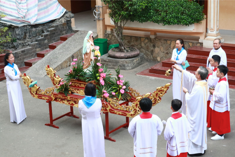 Hội Các Bà Mẹ Công Giáo hạt Hóc Môn: Mừng bổn mạng